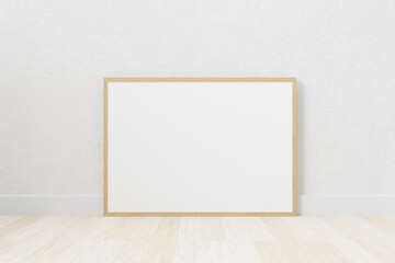 Fototapeta na wymiar Mockup blank photo frame for your design.