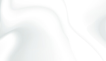 Abstract white and gray vector background. abstract background clean luxury cloth or liquid wave texture background.Gray Background with Clean Smooth Soft Wave. Vector illustration