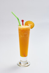 Orange juice smoothie a popular summer drink menu