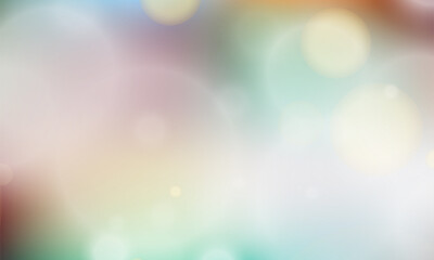 Naklejka premium Abstract shiny blurred lights background stock illustration