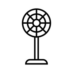 Obraz premium stand fan icon design vector template