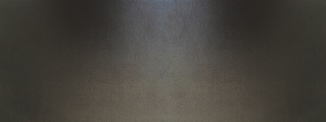 Panorama of Black leather texture and background