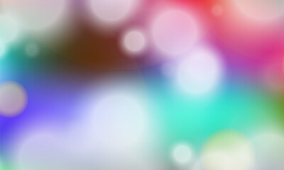 Fototapeta premium Abstract shiny blurred lights background stock illustration
