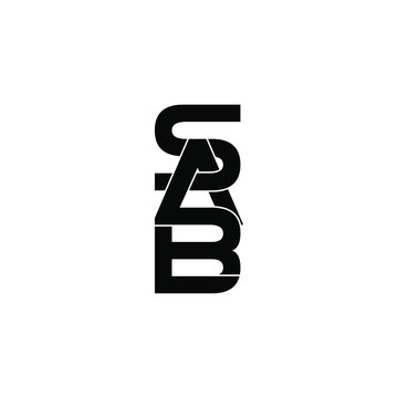sab letter original monogram logo design