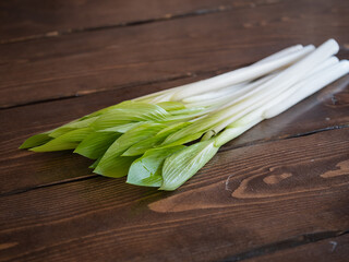 健康的な野菜の"うるい"。フレッシュな春の山菜。