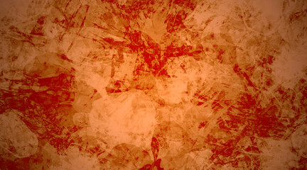 abstract fractal colorful orange copper beige khaki pumpkin marbled stone wall concete cement grunge image paint background bg texture wallpaper art frame sample illustration board