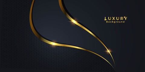 background luxury with geometric shapes
