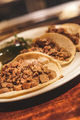 Mexican Bisteck Tacos 