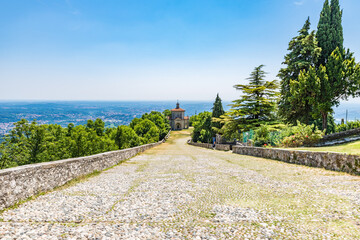 Sacro Monte di Varese in Italy, a UNESCO world Heritage Site.