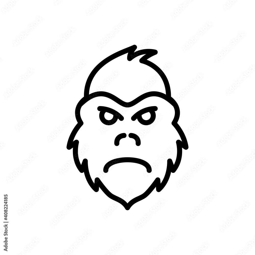 Sticker gorilla