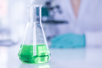 scientist doing experiment