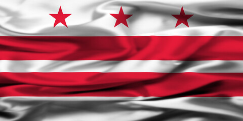 Bandiera Stato Washington D.C.