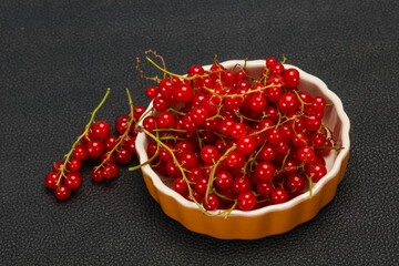 Sweet tasty fresh Red currant