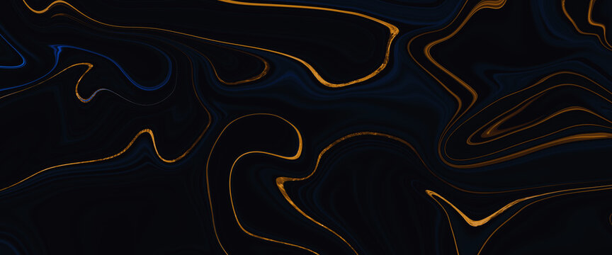 Luxury liquid wave abstract background or wavy folds grunge silk texture, elegant wallpaper design background