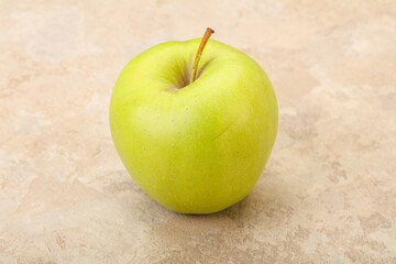 Ripe and sweet green apple