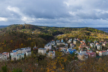 Karlovy Vary in Czech Republic © Nikolai Sorokin