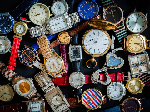 montres temps figer gousset n&eacute;gatif aiguilles midi