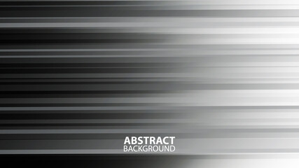 Abstract gray background with dynamic line pattern. Grey vibrant gradient banner for your graphic design. Vector illustration.