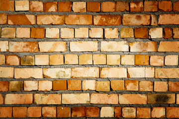 background brown red brick wall