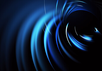 Technological textured background. Fractal graphics. Science and technology concept.