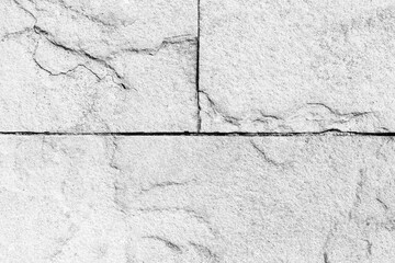 Natural stone pattern white gray floor tile texture and background