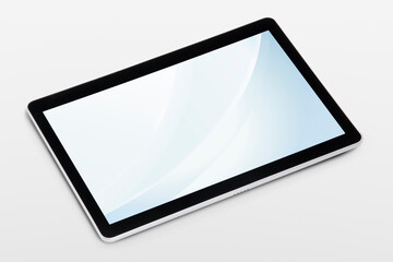 Digital tablet screen mockup smart tech