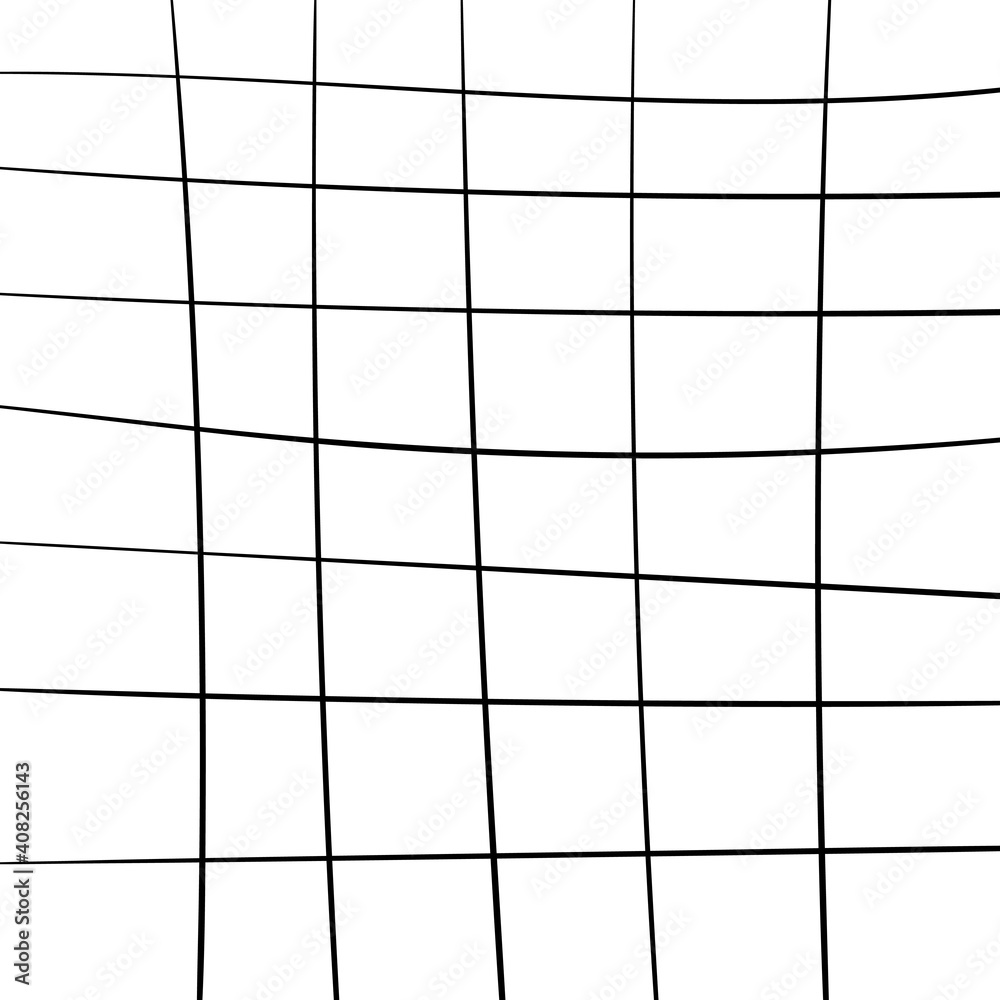 Poster grid. simple lines and white background.
