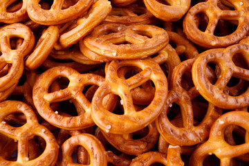 A backdrop of crisp cookies. A crisp cracker.