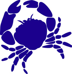 World Oceans Day. The celebration dedicated to help protect, and conserve world oceans, water, ecosystem. Vector images crab