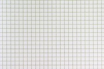 white squared paper