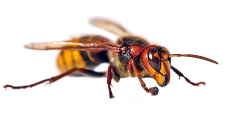 European hornet in latin Vespa crabro