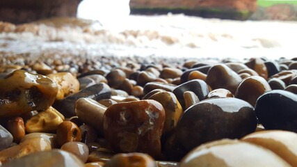 Wonderful picture of the pebbles on the beach
