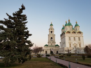 Christian Orthodox Cathedral in the Astrakhan Kremlin