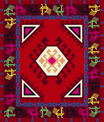best selling traditional patterns, fabric textile fashions, vintage, retro design, anatolian, mesopotamian, carpet and rug 