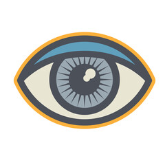 Eye icon or sign