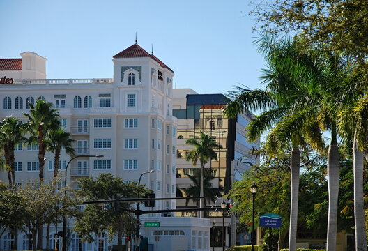 Downtown Bradenton am Manatee River, Florida