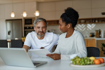 Two colleagues working together.