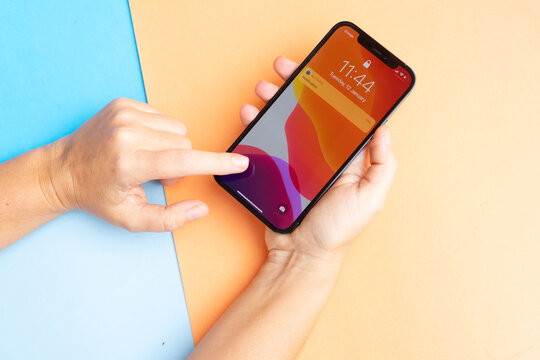 Iphone 12 pro Iphone 12 pro on bright background