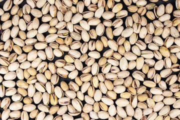 pistachios texture trama. food composition of pistachios background