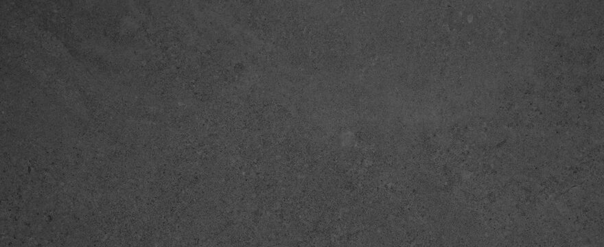 Dark black anthracite gray grunge polished natural stone tiles / terrace slabs / granite concrete texture background banner panorama
