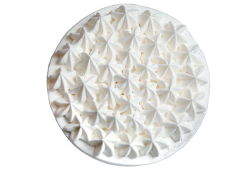 ホイップクリームがデコレーションされたケーキ