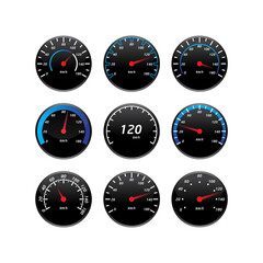Speedometer vectors.