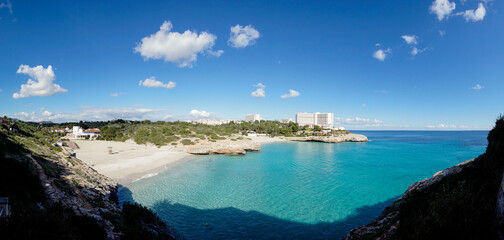 cala Es Domingos Gran, Calas de Mallorca,Mallorca, islas baleares, Spain