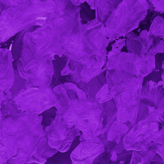 Fototapeta premium Modern contemporary acrylic background. Violet texture made with a palette knife. Abstract painting on paper. Mess on the canvas.