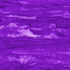 Modern contemporary acrylic background. Violet texture made with a palette knife. Abstract painting on paper. Mess on the canvas.