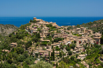 Obraz premium Deia, Sierra de Tramuntana, Mallorca, balearic islands, spain, europe