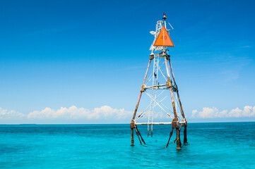 Hen and Chickens Marker, Florida Keys