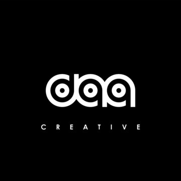 DQA Letter Initial Logo Design Template Vector Illustration