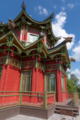 Fototapeta premium beautiful chinese style buildings