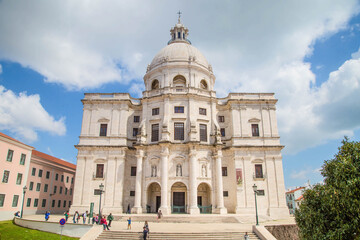 Fototapeta na wymiar Lissabon Kirche Altstadt